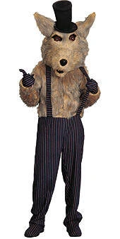 Creative Costuming Mascots Big Bad Wolf Costume - Mascot
