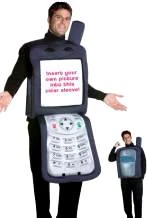 Creative Costuming Mascots Photo Flip Phone Costume