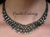 Creative Costuming Victorian Rhinestone Necklace Royalty