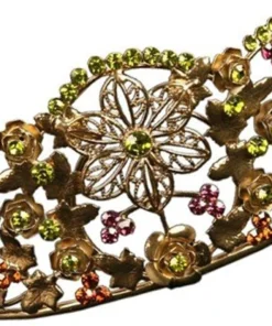 Creative Costuming Gold Flower Leaf Tiara / Woodland Princess Crown Royalty