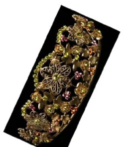 Creative Costuming Gold Flower Leaf Tiara / Woodland Princess Crown Royalty