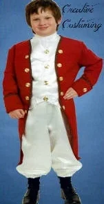 Creative Costuming Children's Costumes Colonial British General - Child