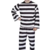 Creative Costuming Convict Costume / Prisoner Suit Deluxe Men's Costumes