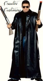 Creative Costuming Leather Duster Coat