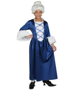 Creative Costuming Children's Costumes Colonial Girl Costume / Martha Washington