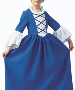 Creative Costuming Children's Costumes Colonial Girl Costume / Martha Washington