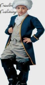 Creative Costuming Child Colonial Costume / George Washington Costume