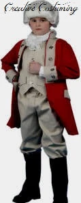 Creative Costuming Children's Costumes Colonial British Redcoat - Child