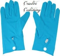 Creative Costuming Deluxe Nylon Glove W/Snap Gloves