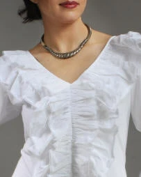 Creative Costuming Ruffle Blouse