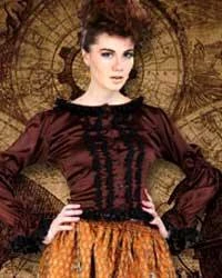 Creative Costuming Steampunk Blouse Ahoy Me Hearties!