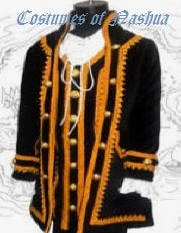 Creative Costuming Child Colonial Coat Captain Jack