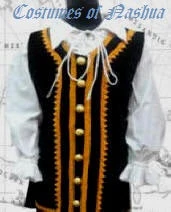 Creative Costuming Children's Costumes Child Captain Jack Vest