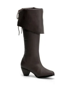 Creative Costuming Woman's Faux Leather Boot Medieval, Renaissance, Pirate, Maiden