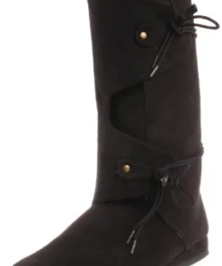Creative Costuming Men's Renaissance, Medieval, Native American Indian Or Mountain Man Side Lace Boot