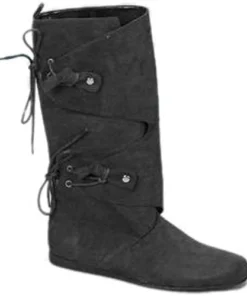 Creative Costuming Woman's Renaissance, Medieval, Native American Indian Or Mountain Woman Side Lace Boot