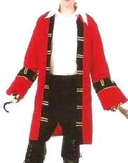 Creative Costuming Pirate Captain Jacket Men's Costumes
