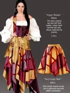 Creative Costuming Women's Costumes Gypsy Woman Costume