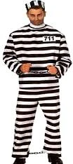 Creative Costuming Prisoner Costume - Deluxe