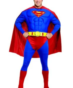 Creative Costuming Superman™ Deluxe 3-D Muscle Chest Costume Men's Costumes