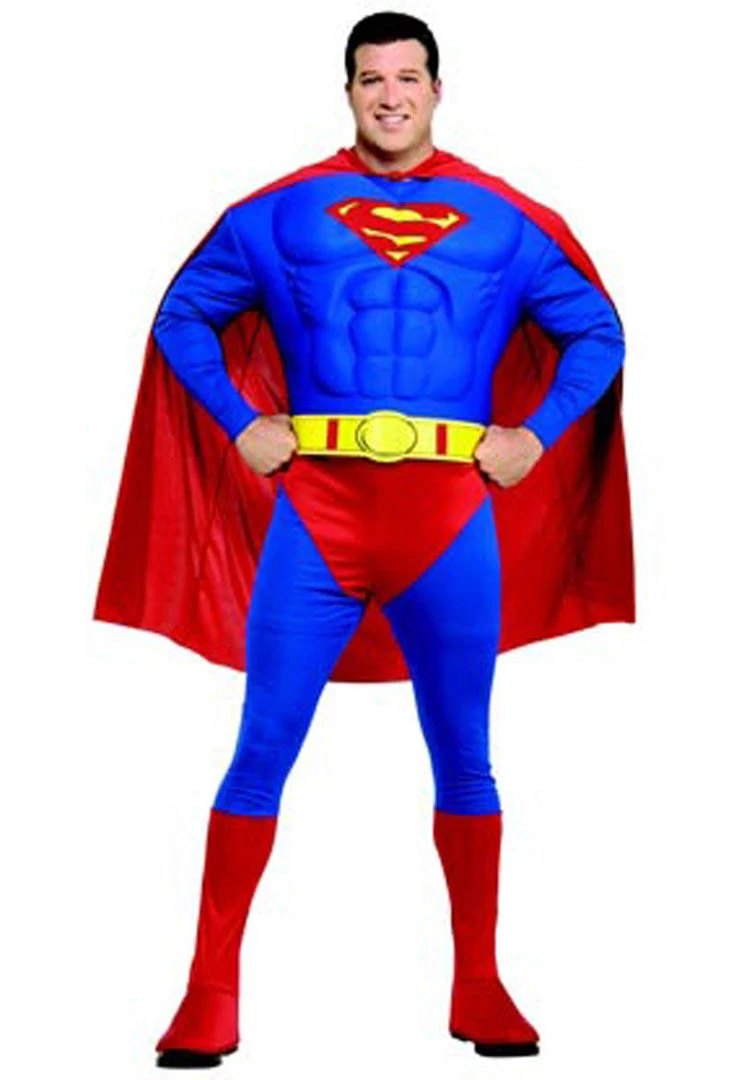 Creative Costuming Superman⢠Deluxe 3-D Muscle Chest Costume Men's Costumes