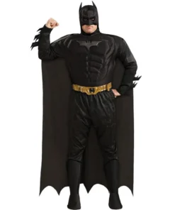 Creative Costuming Plus Sizes Batman Costume "The Dark Knight" Muscle Chest - Adult Plus Size