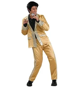 Creative Costuming ELVIS! Elvis Costume Gold Lamé Suit