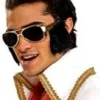 Creative Costuming ELVIS! Elvis Glasses W/Sideburns