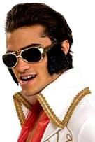 Creative Costuming ELVIS! Elvis Glasses W/Sideburns