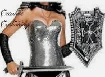 Creative Costuming Warrior Sword & Shield Armor & Weapons