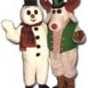 Creative Costuming Frosty The Snowman & Christmas Peppermint Moose Mascots