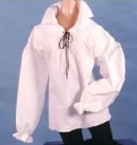 Creative Costuming Woman's Cavalier Lady Shirt