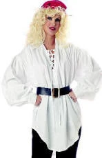 Creative Costuming Buccaneer Lady Pirate Shirt Ahoy Me Hearties!