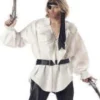 Creative Costuming Swashbuckler Man Pirate Shirt Ahoy Me Hearties!