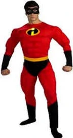 Creative Costuming Mr. Incredible Deluxe Muscle Costume Adult Men's Costumes