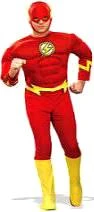 Creative Costuming Flash Deluxe Muscle Chest Costume