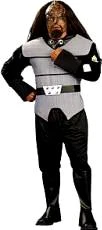 Creative Costuming Men's Costumes Star Trek Next Generation Costume Adult Dlx. Klingon Costume