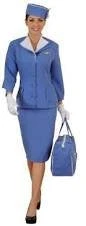 Tabi's Characters Pan Am Stewardess / Stewardess Flight Attendant Costume / Retro Vintage 1960's