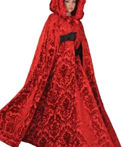 Tabi's Characters Little Red Riding Hood Cape / Deluxe Storybook Princess Cape - Theatrical Quality