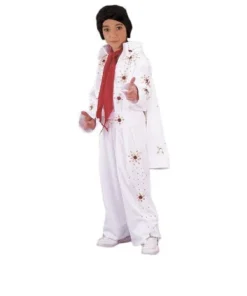 Tabi's Characters Child Elvis Costume / Jumpsuit W/Cape & Belt / Professional Quality