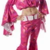 Creative Costuming Women's Costumes 60's Costume Crop Top & Pants