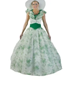 Creative Costuming Women's Costumes Scarlett O'Hara Dress Costume / Scarlett BBQ Dress / Southern Belle Costume / Old South
