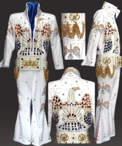 Creative Costuming ELVIS! King Of Rock And Roll Iconic Aloha Eagle Costume