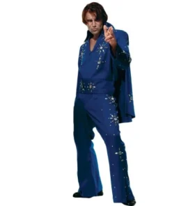 Creative Costuming ELVIS! Elvis Costume / Rhinestone Jumpsuit W/Cape & Belt / Superior Quality