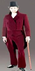 Tabi's Characters Charles Dickens Tailsuit Costume