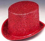 Creative Costuming Glitter Top Hat
