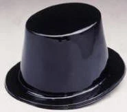 Creative Costuming Top Hats Plastic Top Hat