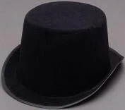 Creative Costuming Flocked Top Hat Top Hats