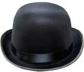 Creative Costuming Bowler Hat - Silk