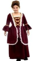Creative Costuming Colonial Girl Costume Children's Costumes